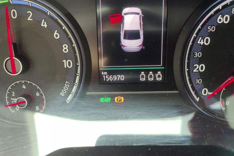 Used Volkswagen Passat New Energy 2019 430 PHEV Hybrid Luxury Edition Odometer Close Up