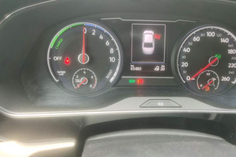 Used Volkswagen Passat New Energy 2019 430 PHEV Hybrid Elite Edition Odometer Close Up