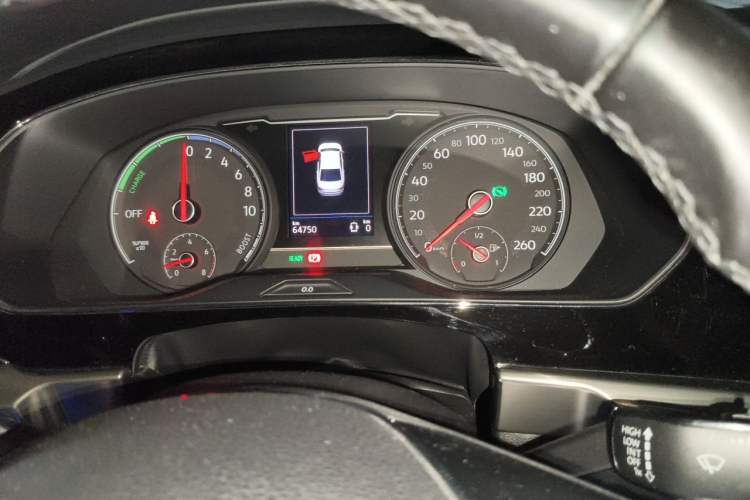 Used Volkswagen Passat New Energy 2019 430 PHEV Hybrid Elite Edition Odometer Close Up