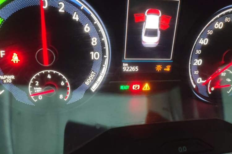 Used Volkswagen Passat New Energy 2019 430 PHEV Hybrid Elite Edition Odometer Close Up