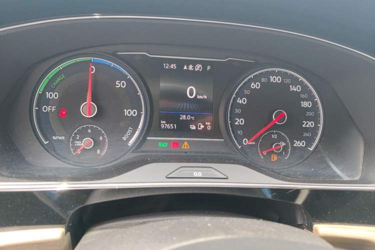 Used Volkswagen Passat New Energy 2020 430 PHEV Hybrid Luxury Edition China VI Standard Instrument Cluster