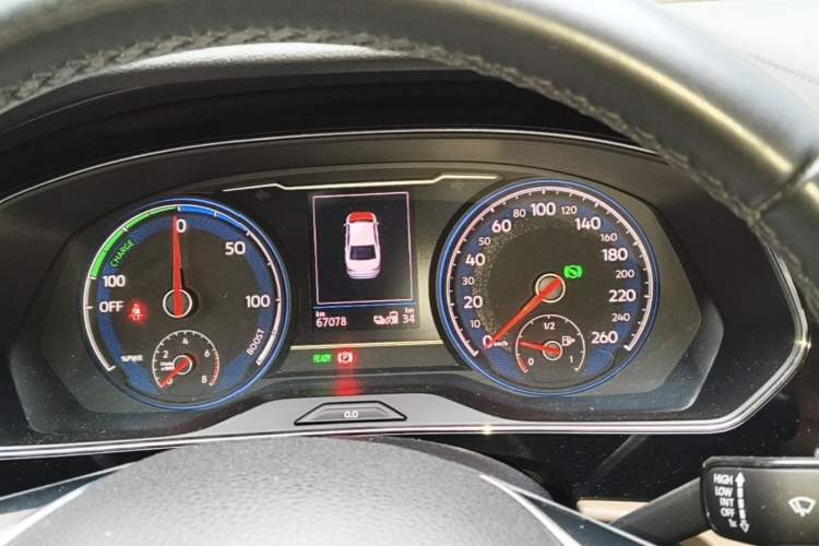 Used Volkswagen Passat New Energy 2020 430 PHEV Hybrid Luxury Edition China VI Standard Instrument Cluster