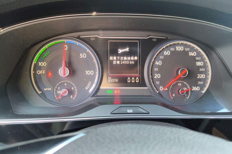 Used Volkswagen Passat New Energy 2020 430 PHEV Hybrid Luxury Edition China VI Standard Instrument Cluster