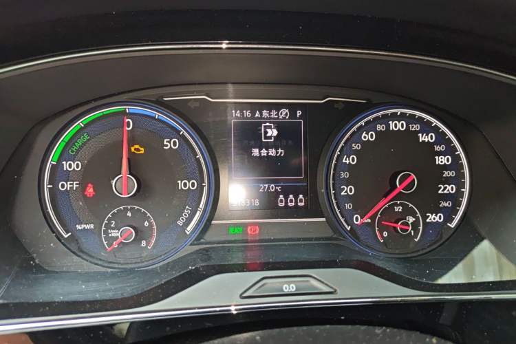 Used Volkswagen Passat New Energy 2020 430 PHEV Hybrid Luxury Edition China VI Standard Instrument Cluster