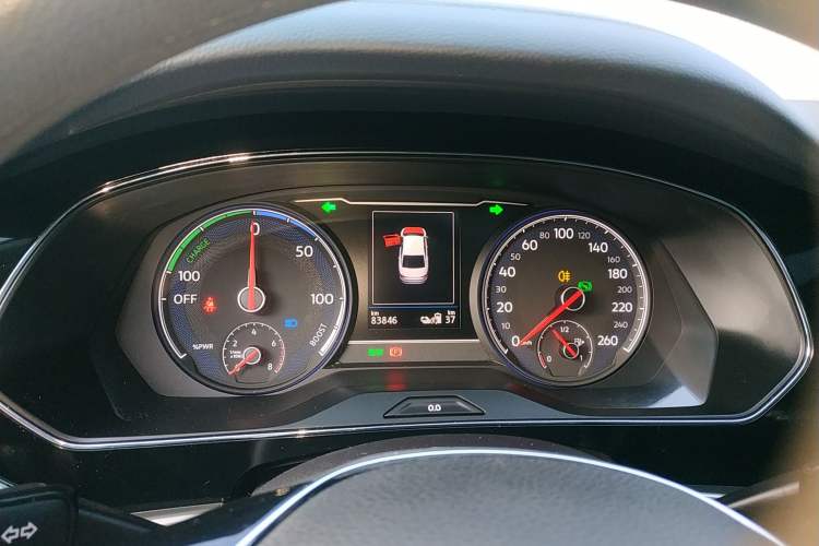 Used Volkswagen Passat New Energy 2020 430 PHEV Hybrid Elite Edition China VI Standard Instrument Cluster
