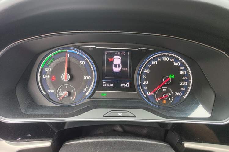 Used Volkswagen Passat New Energy 2020 430 PHEV Hybrid Elite Edition China VI Standard Instrument Cluster
