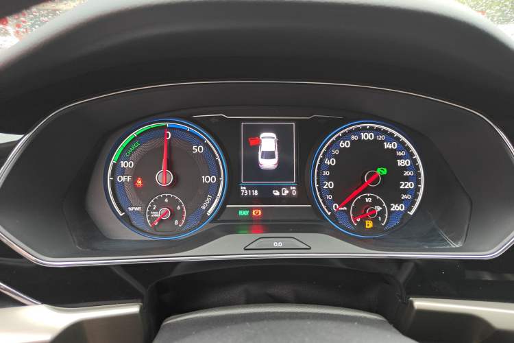 Used Volkswagen Passat New Energy 2020 430 PHEV Hybrid Elite Edition China VI Standard Instrument Cluster
