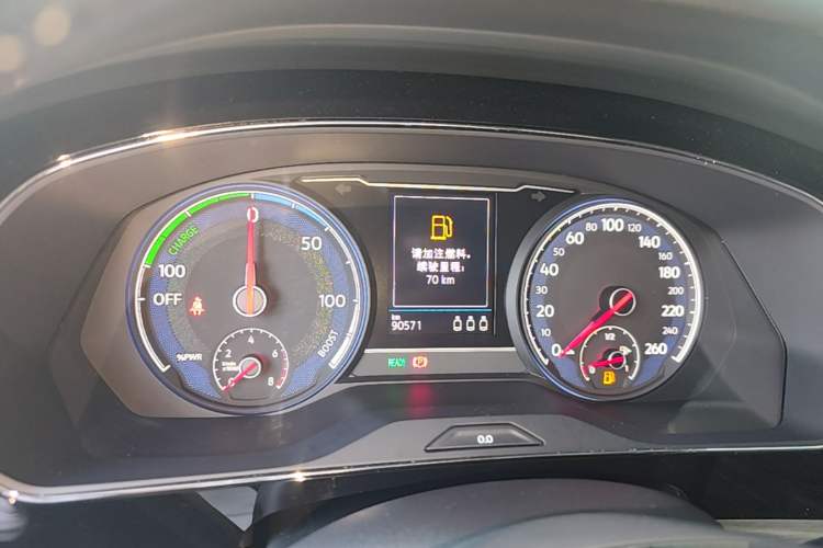 Used Volkswagen Passat New Energy 2020 430 PHEV Hybrid Luxury Edition China VI Standard Instrument Cluster