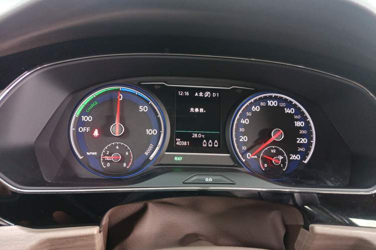 Used Volkswagen Passat New Energy 2020 430 PHEV Hybrid Luxury Edition China VI Standard Instrument Cluster