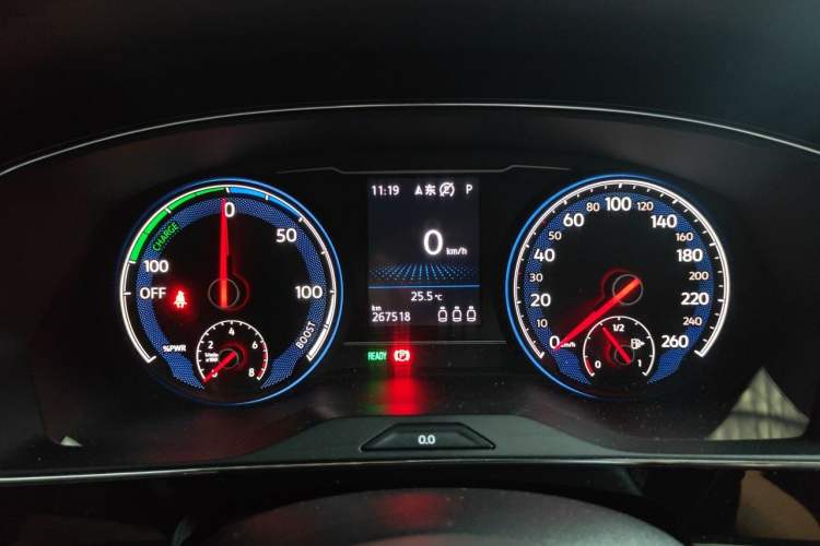 Used Volkswagen Passat New Energy 2020 430 PHEV Hybrid Elite Edition China VI Standard Instrument Cluster