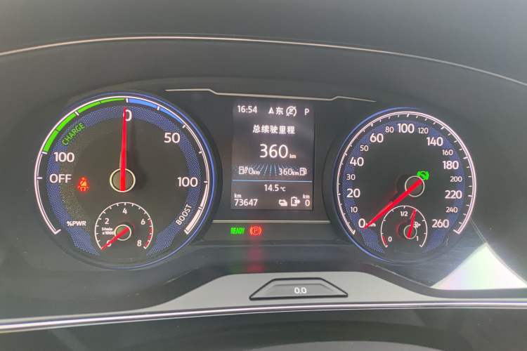 Used Volkswagen Passat New Energy 2020 430 PHEV Hybrid Luxury Edition China VI Standard Instrument Cluster