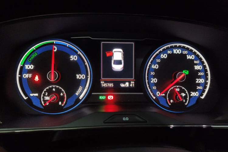 Used Volkswagen Passat New Energy 2020 430 PHEV Hybrid Luxury Edition China VI Standard Instrument Cluster