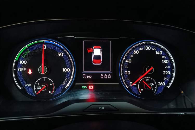 Used Volkswagen Passat New Energy 2020 430 PHEV Hybrid Elite Edition China VI Standard Instrument Cluster