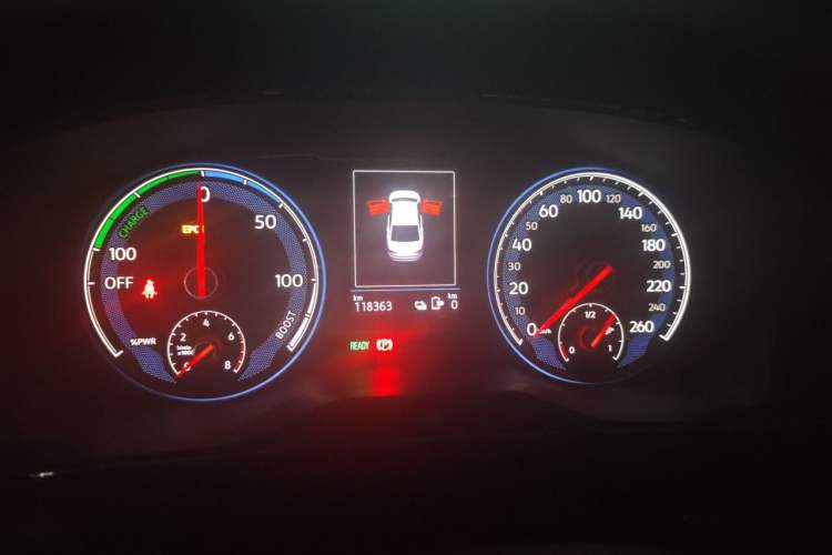 Used Volkswagen Passat New Energy 2020 430 PHEV Hybrid Elite Edition China VI Standard Instrument Cluster