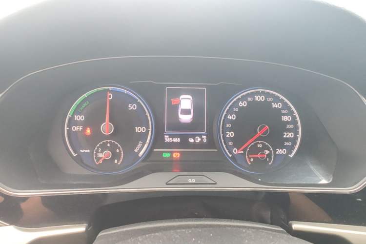 Used Volkswagen Passat New Energy 2020 430 PHEV Hybrid Elite Edition China VI Standard Instrument Cluster