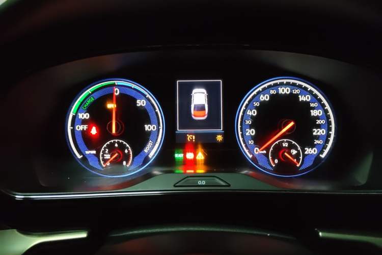 Used Volkswagen Passat New Energy 2020 430 PHEV Hybrid Elite Edition China VI Standard Instrument Cluster
