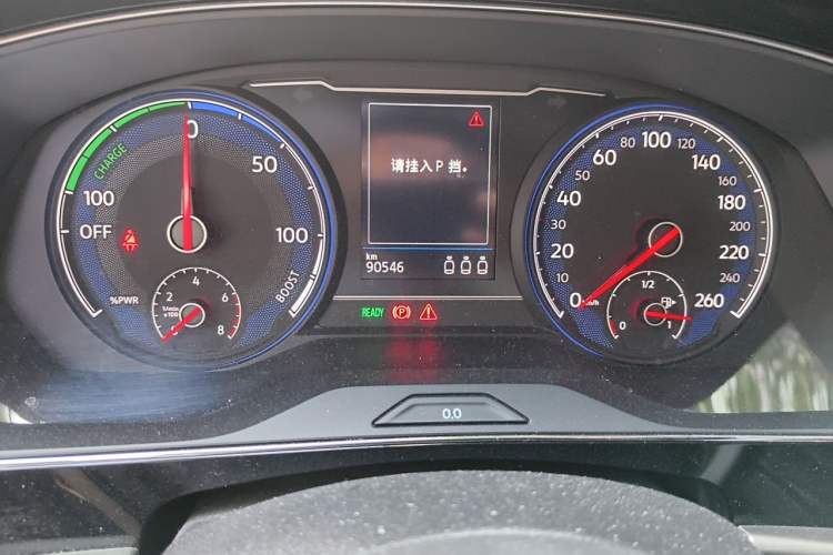 Used Volkswagen Passat New Energy 2020 430 PHEV Hybrid Elite Edition China VI Standard Odometer Close Up