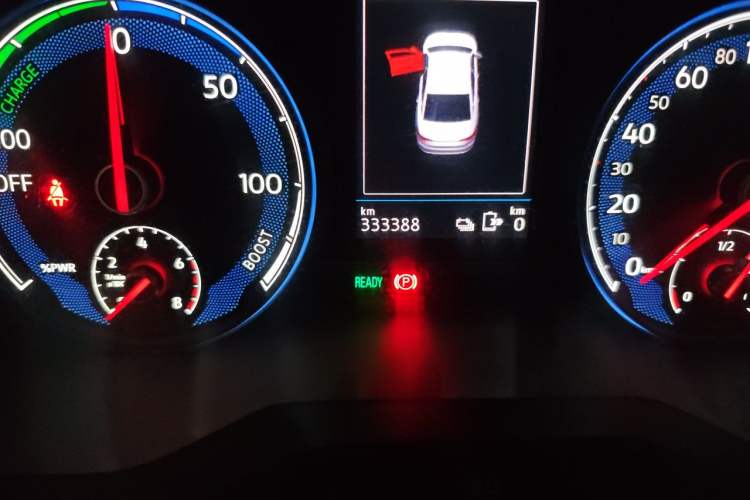 Used Volkswagen Passat New Energy 2020 430 PHEV Hybrid Luxury Version China V Standard Odometer Close Up