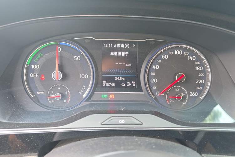 Used Volkswagen Passat New Energy 2020 430 PHEV Hybrid Elite Edition China VI Standard Odometer Close Up
