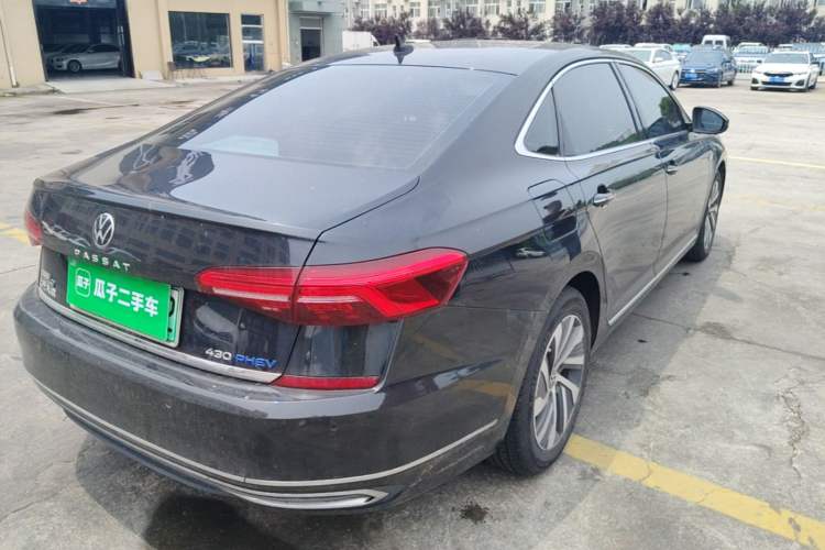 Used Volkswagen Passat New Energy 2020 430 PHEV Hybrid Luxury Edition China VI Standard Rear Right 45 Deg