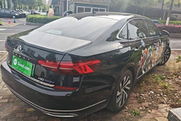 Used Volkswagen Passat New Energy 2020 430 PHEV Hybrid Luxury Edition China VI Standard Rear Right 45 Deg
