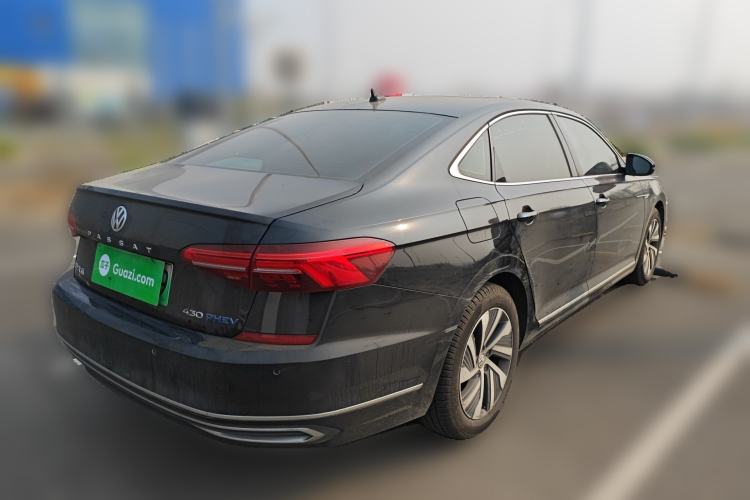 Used Volkswagen Passat New Energy 2020 430 PHEV Hybrid Elite Edition China VI Standard Rear Right 45 Deg