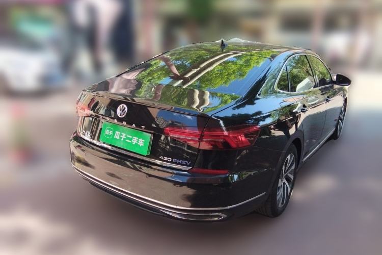 Used Volkswagen Passat New Energy 2020 430 PHEV Hybrid Luxury Edition China VI Standard Rear Right 45 Deg