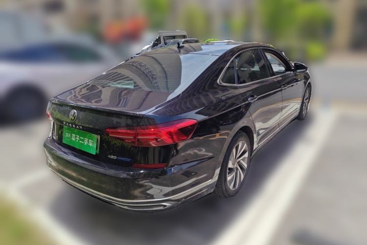 Used Volkswagen Passat New Energy 2020 430 PHEV Hybrid Elite Edition China VI Standard Rear Right 45 Deg
