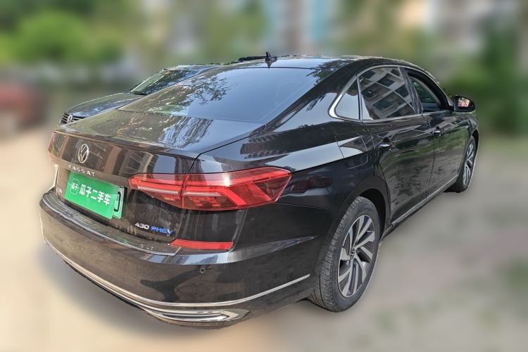 Used Volkswagen Passat New Energy 2020 430 PHEV Hybrid Elite Edition China VI Standard Rear Right 45 Deg