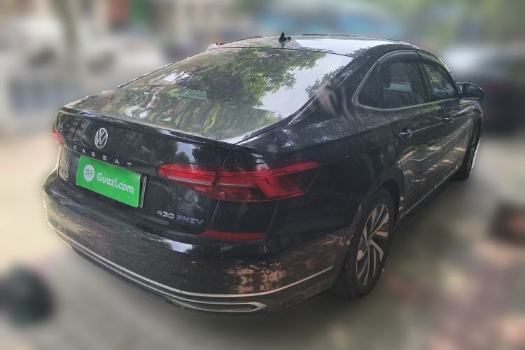 Used Volkswagen Passat New Energy 2020 430 PHEV Hybrid Elite Edition China VI Standard Rear Right 45 Deg