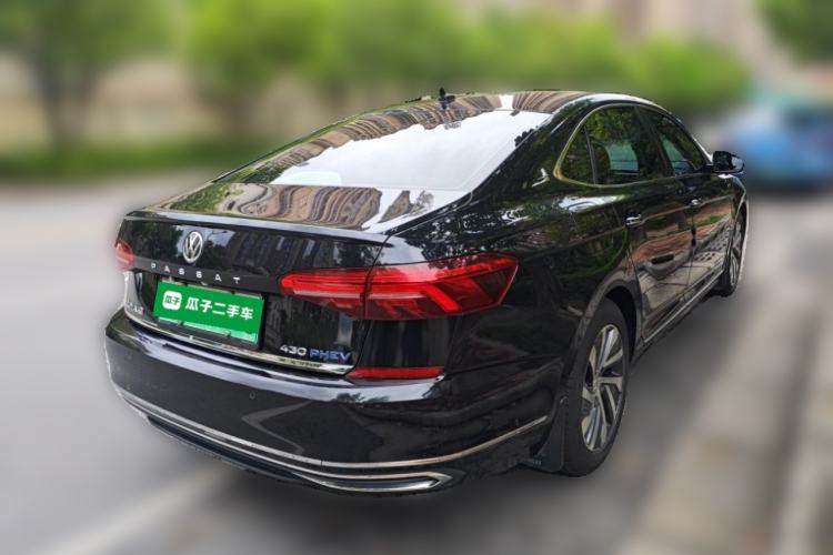 Used Volkswagen Passat New Energy 2020 430 PHEV Hybrid Luxury Edition China VI Standard Rear Right 45 Deg