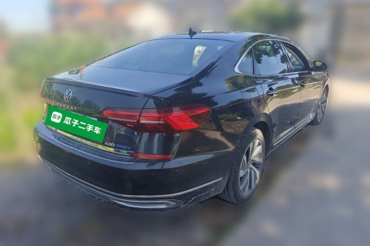 Used Volkswagen Passat New Energy 2020 430 PHEV Hybrid Elite Edition China VI Standard Rear Right 45 Deg