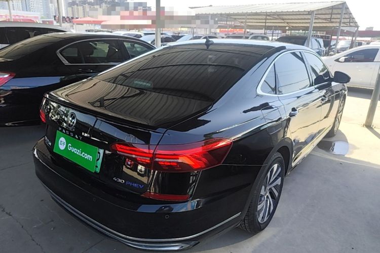 Used Volkswagen Passat New Energy 2020 430 PHEV Hybrid Elite Edition China VI Standard Rear Right 45 Deg