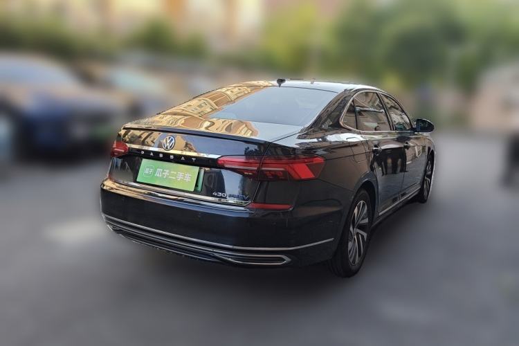 Used Volkswagen Passat New Energy 2020 430 PHEV Hybrid Elite Edition China VI Standard Rear Right 45 Deg