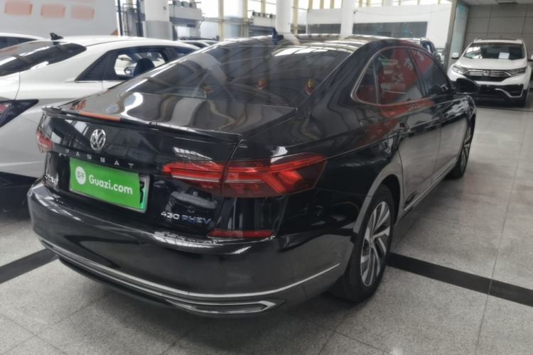 Used Volkswagen Passat New Energy 2020 430 PHEV Hybrid Elite Edition China VI Standard Rear Right 45 Deg