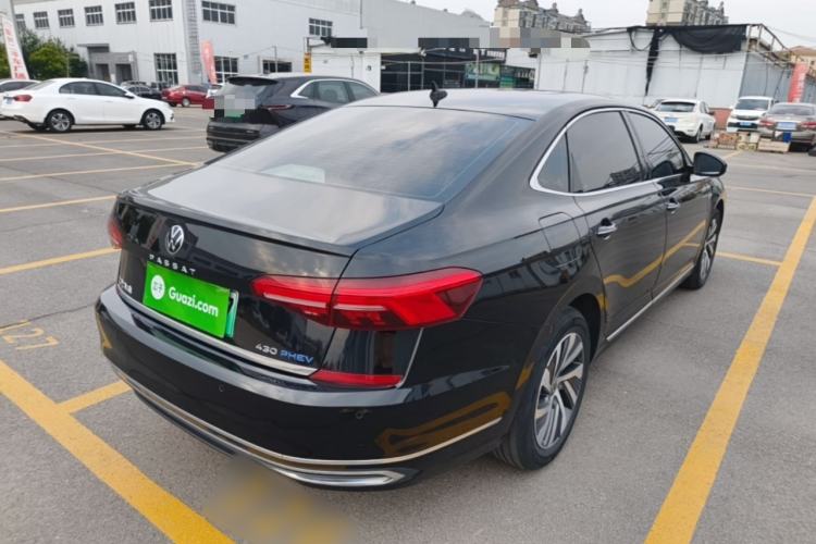 Used Volkswagen Passat New Energy 2020 430 PHEV Hybrid Luxury Edition China VI Standard Rear Right 45 Deg