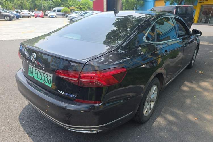 Used Volkswagen Passat New Energy 2020 430 PHEV Hybrid Elite Edition China VI Standard Rear Right 45 Deg