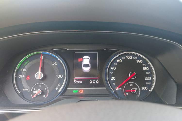 Used Volkswagen Passat New Energy 2020 430 PHEV Hybrid Luxury Version China V Standard Instrument Cluster