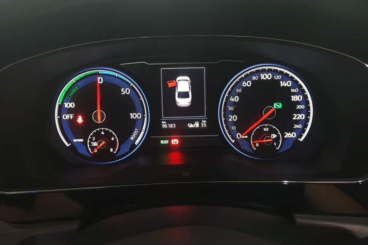 Used Volkswagen Passat New Energy 2020 430 PHEV Hybrid Luxury Edition China VI Standard Instrument Cluster