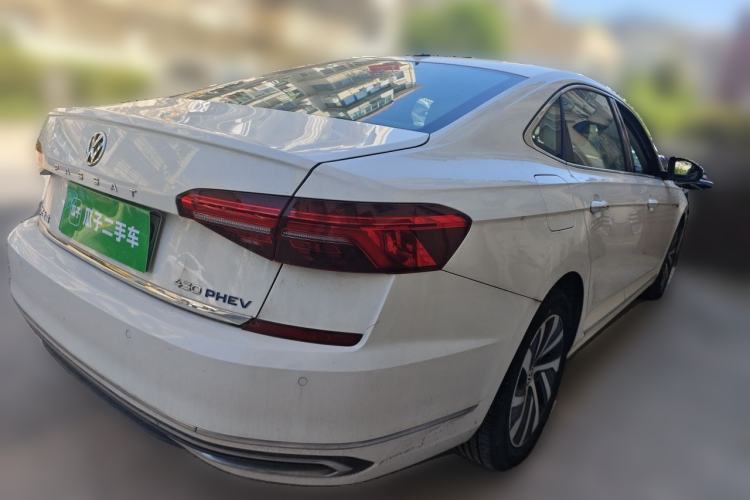 Used Volkswagen Passat New Energy 2020 430 PHEV Hybrid Luxury Edition China VI Standard Rear Right 45 Deg