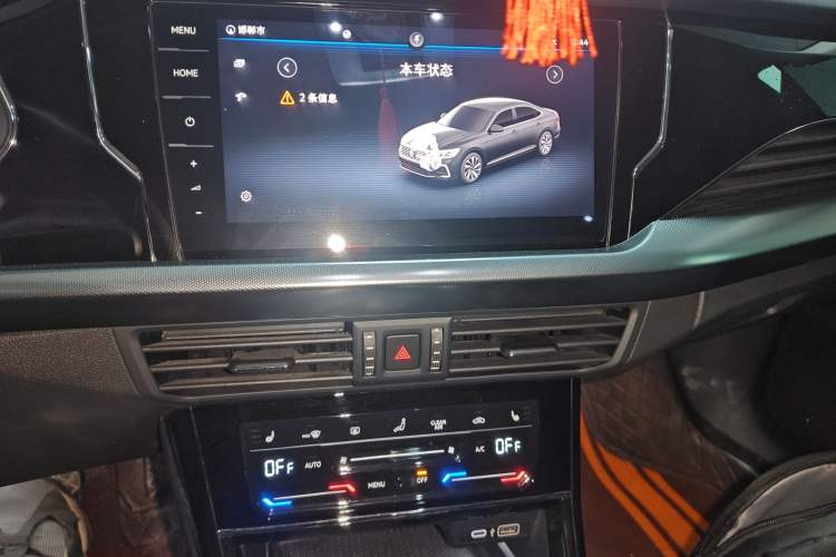 Used Volkswagen Passat New Energy 2022 Revised Version 430 PHEV Hybrid Elite Edition Audio And AC Panel