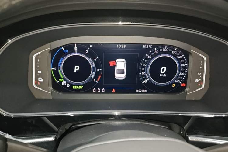 Used Volkswagen Passat New Energy 2022 Revised Version 430 PHEV Hybrid Elite Edition Instrument Cluster