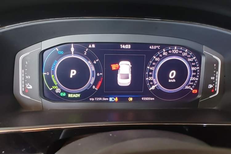 Used Volkswagen Passat New Energy 2022 430 PHEV Hybrid Elite Edition Instrument Cluster
