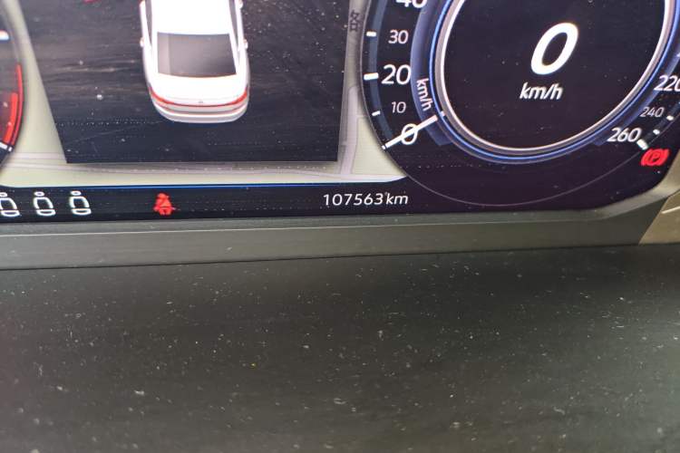 Used Volkswagen Passat New Energy 2022 430 PHEV Hybrid Elite Edition Odometer Close Up