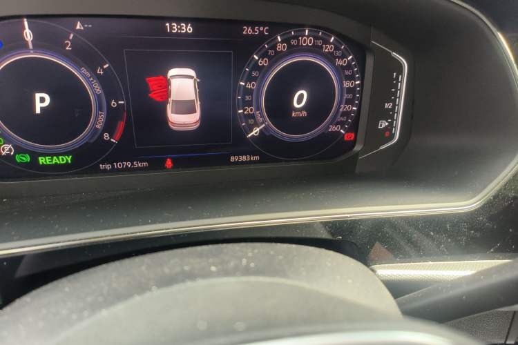 Used Volkswagen Passat New Energy 2022 430 PHEV Hybrid Elite Edition Odometer Close Up