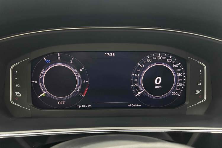 Used Volkswagen Passat New Energy 2022 430 PHEV Hybrid Elite Edition Odometer Close Up