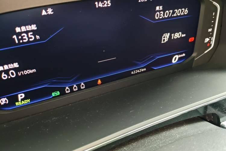 Used Volkswagen Passat New Energy 2022 430 PHEV Hybrid Elite Edition Odometer Close Up