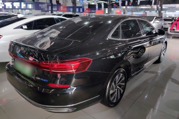 Used Volkswagen Passat New Energy 2022 Revised Version 430 PHEV Hybrid Elite Edition Rear Right 45 Deg
