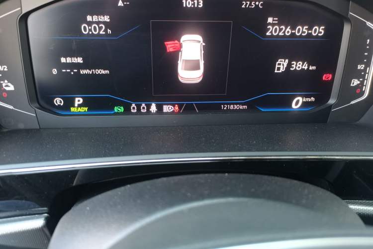 Used Volkswagen Passat New Energy 2022 430 PHEV Hybrid Luxury Edition Odometer Close Up