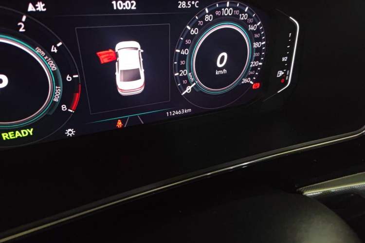 Used Volkswagen Passat New Energy 2022 430 PHEV Hybrid Luxury Edition Odometer Close Up